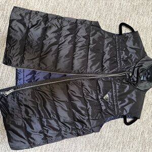 Prada Black Puffer Vest